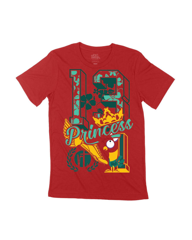 Polynesian Princess Varsity Block Numbers