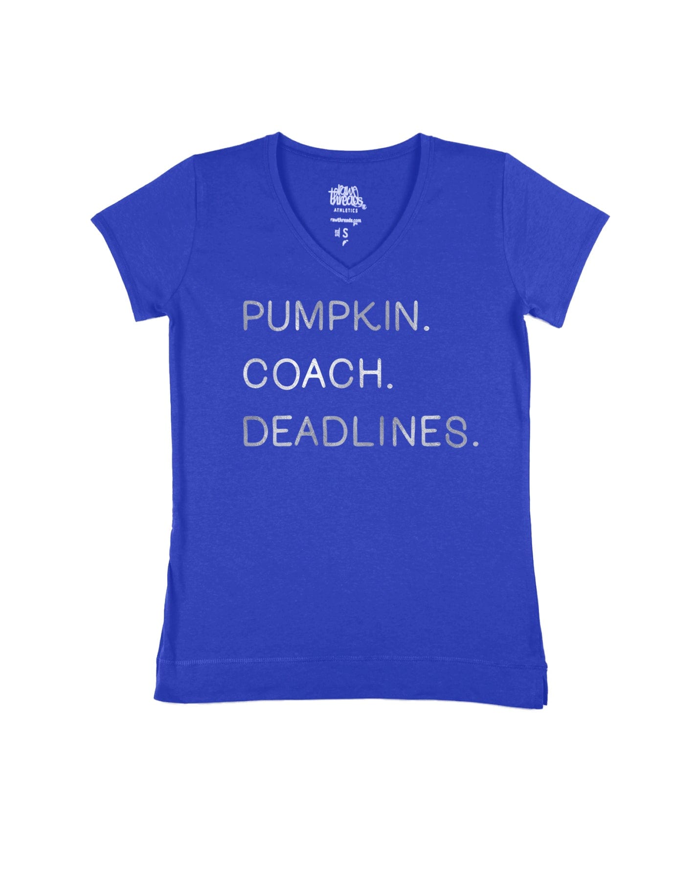 Pumpkin. Coach. Deadlines.