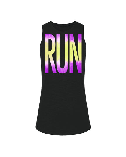 Purple and Green Tie-Dye BIG RUN