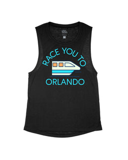 Black Flowy Tank / XS