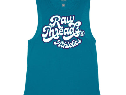 Raw Threads Athletics Bubble Letters