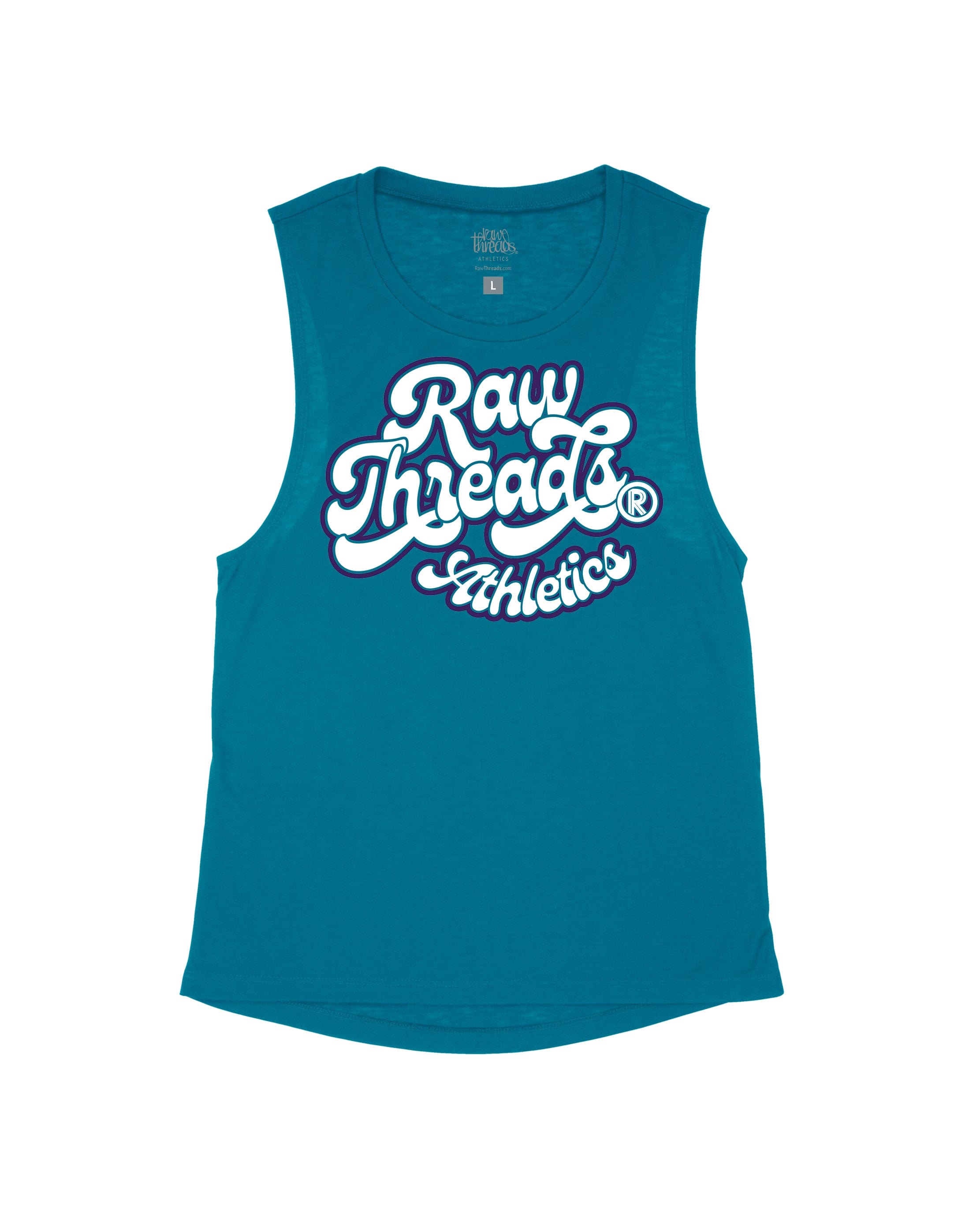Raw Threads Athletics Bubble Letters