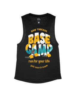 Black Flowy Tank / XS