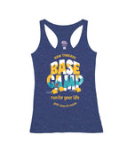 Heather Navy Racerback