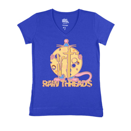 Raw Threads Cheese Wheel Logo