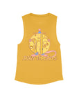 Golden Flowy Tank