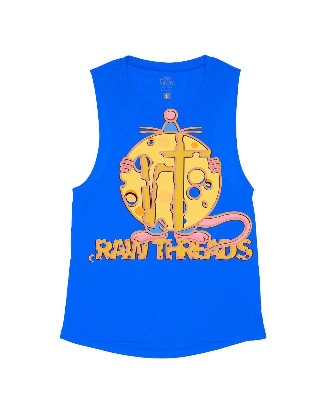 Raw Threads Cheese Wheel Logo