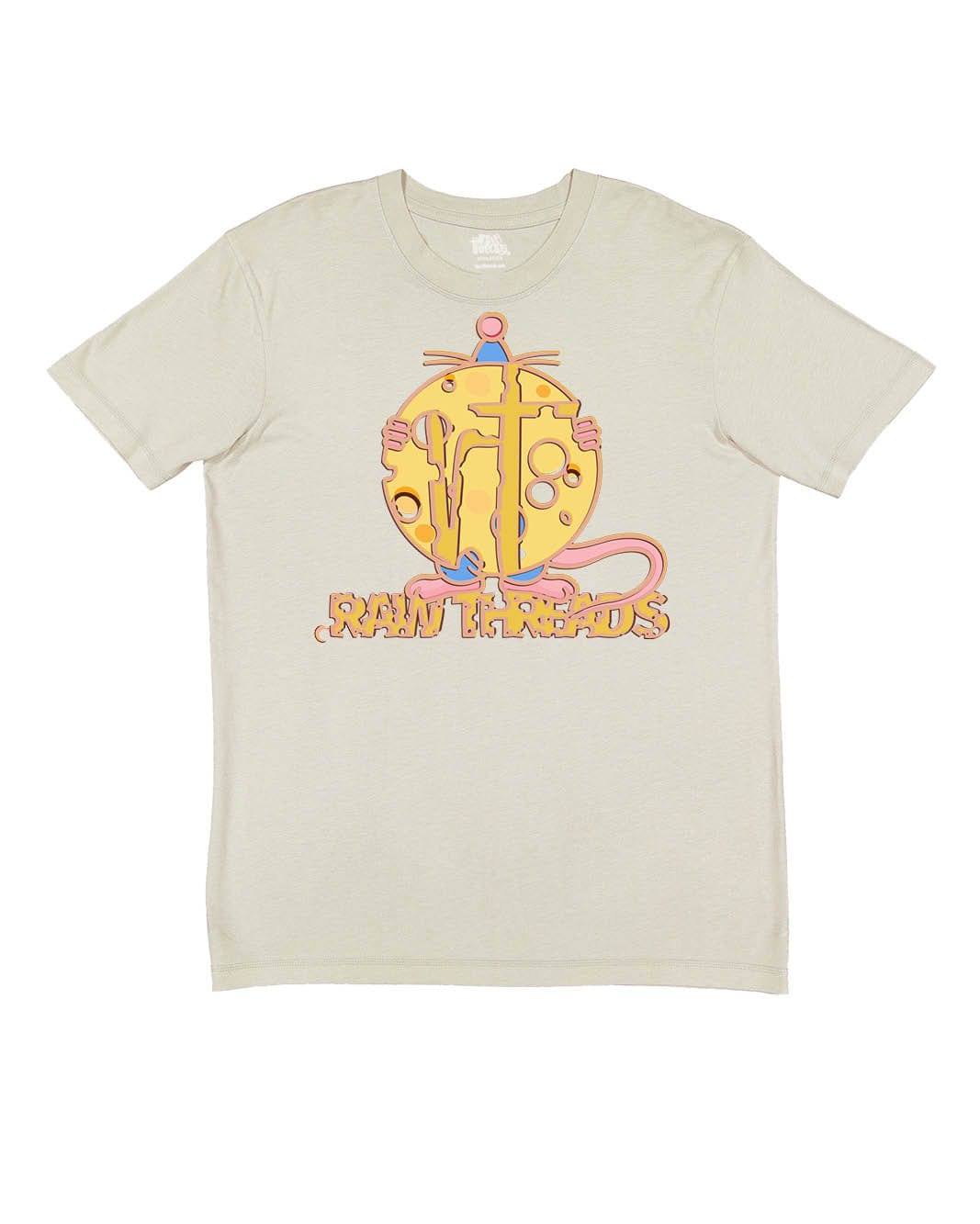 Raw Threads Cheese Wheel Logo