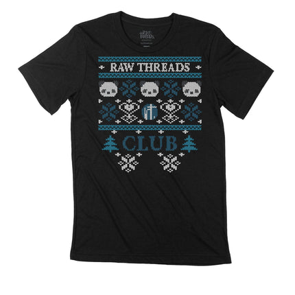 Raw Threads Club Holiday Pandas Sweater