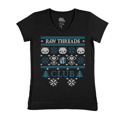 Raw Threads Club Holiday Pandas Sweater