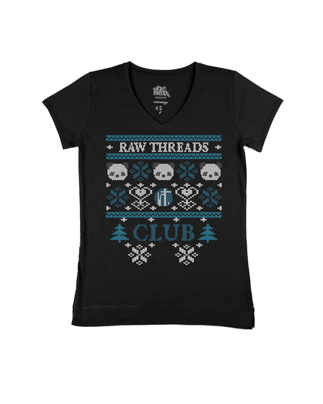 Raw Threads Club Holiday Pandas Sweater