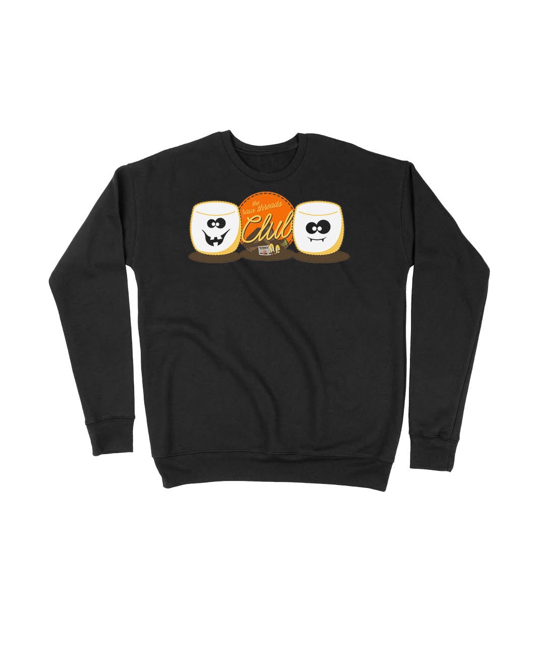 Raw Threads Club Logo Halloween Marshmallows