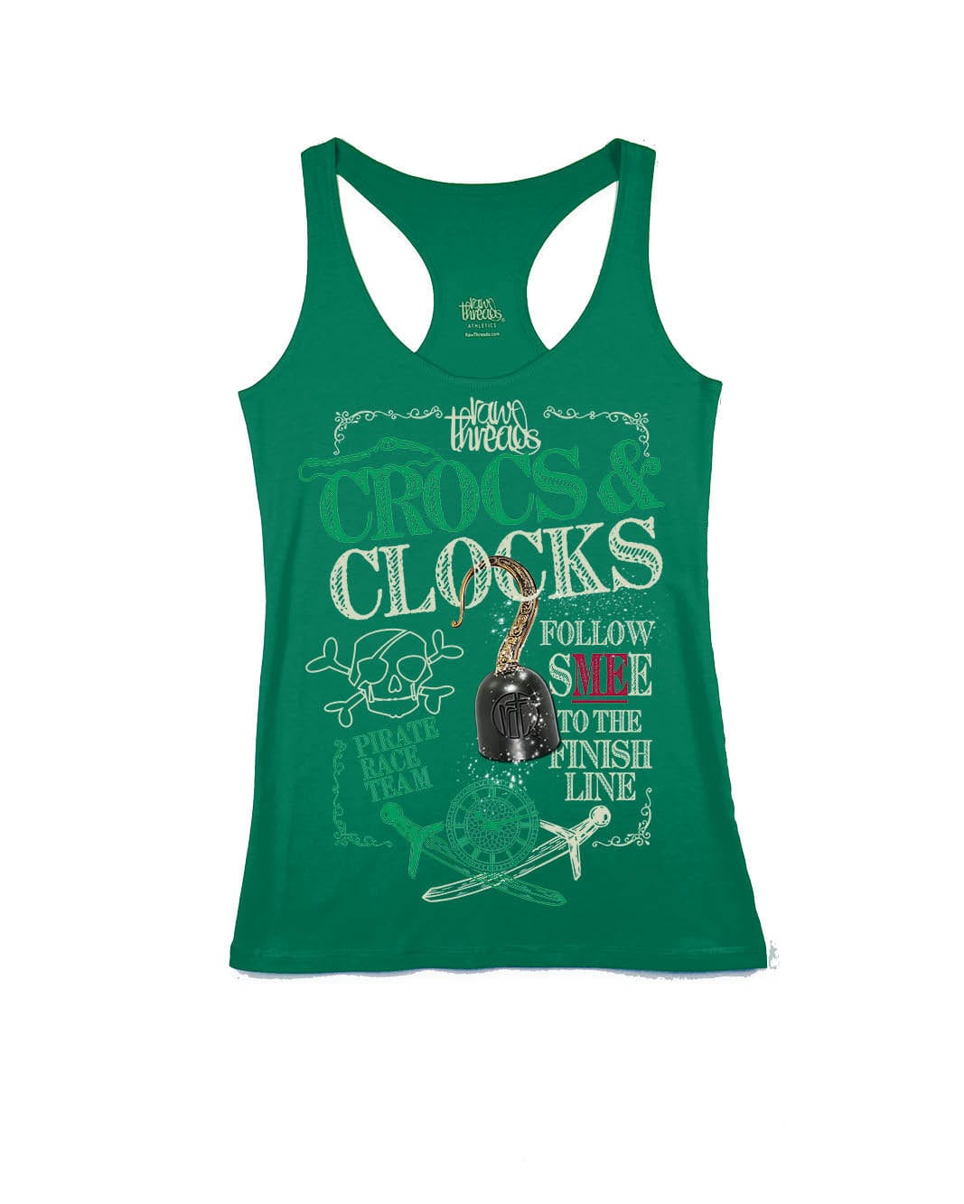 Raw Threads Crocs and Clocks
