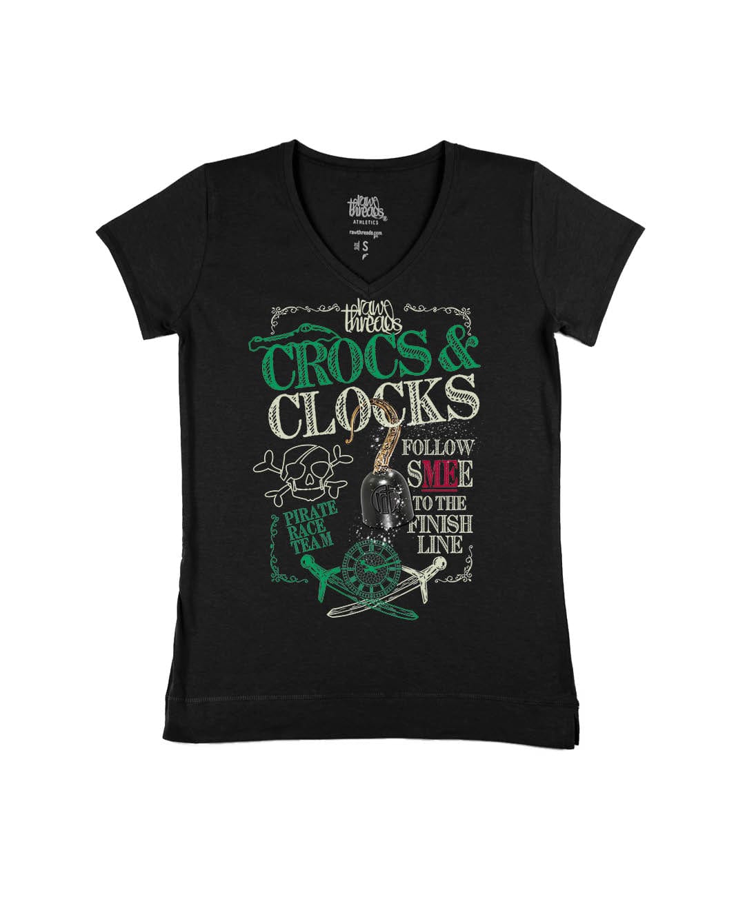 Raw Threads Crocs and Clocks