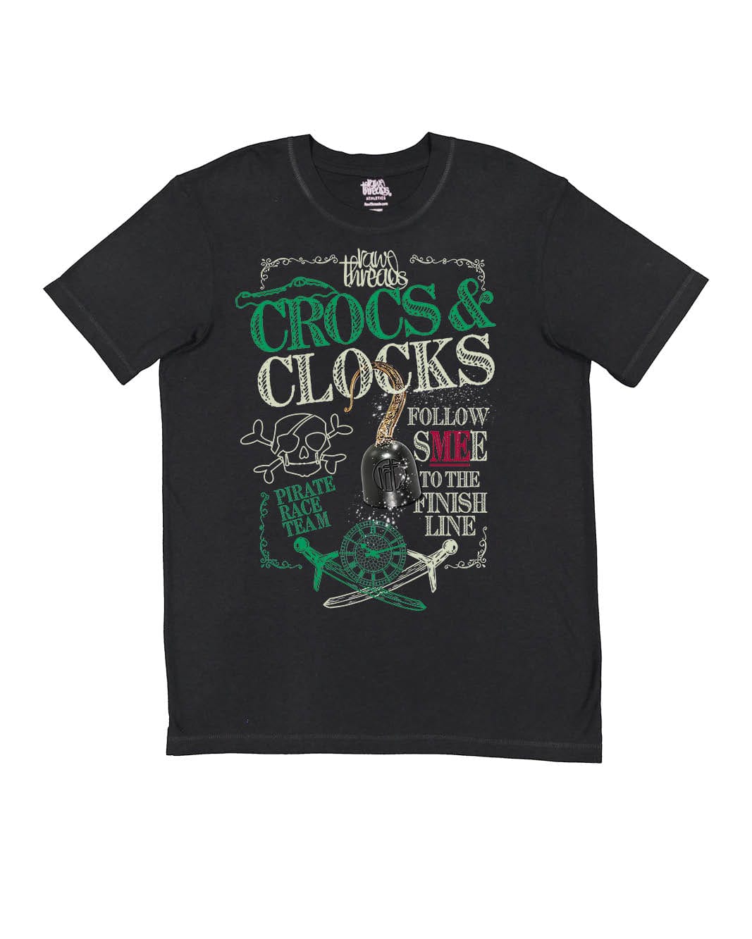 Raw Threads Crocs and Clocks