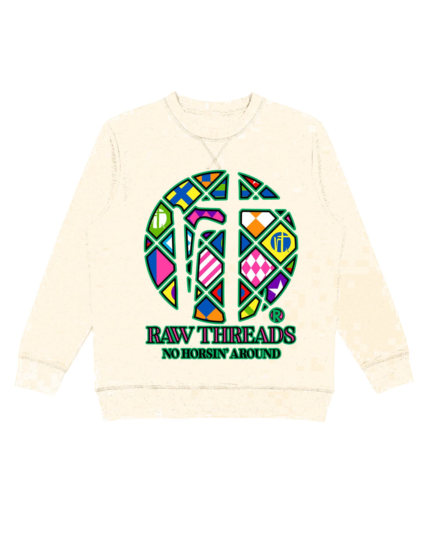 Raw Threads Derby Silks Logo