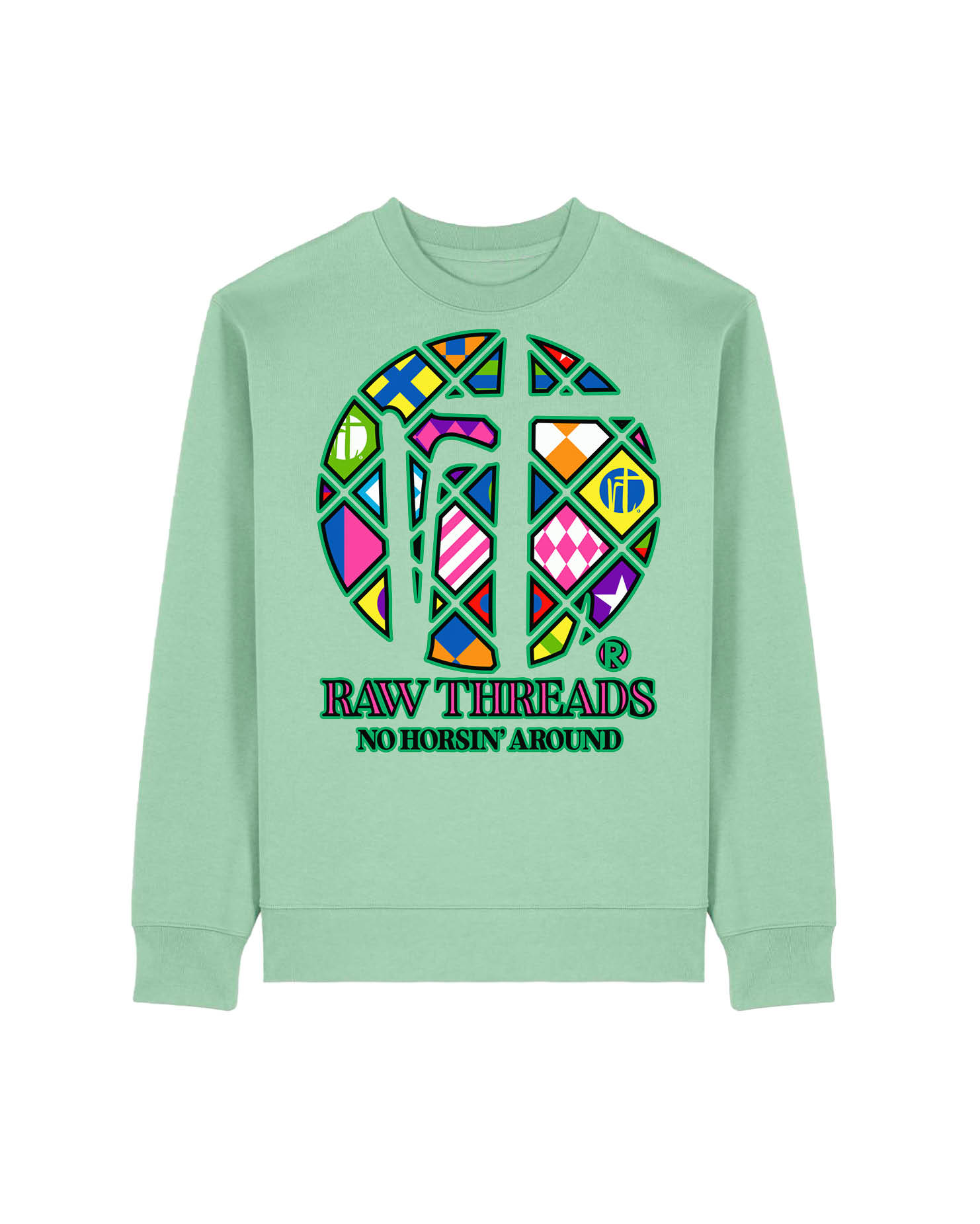 Raw Threads Derby Silks Logo