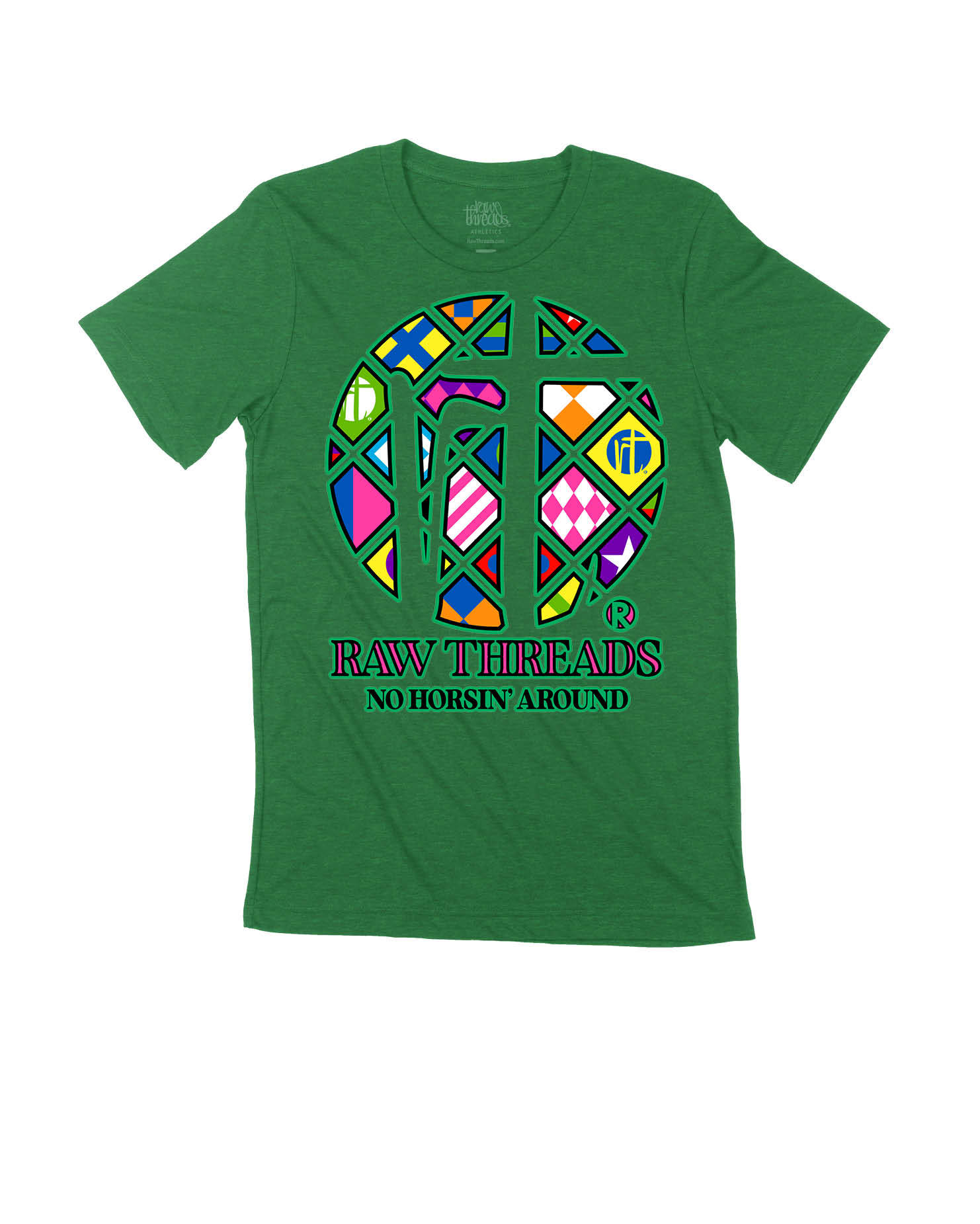 Raw Threads Derby Silks Logo