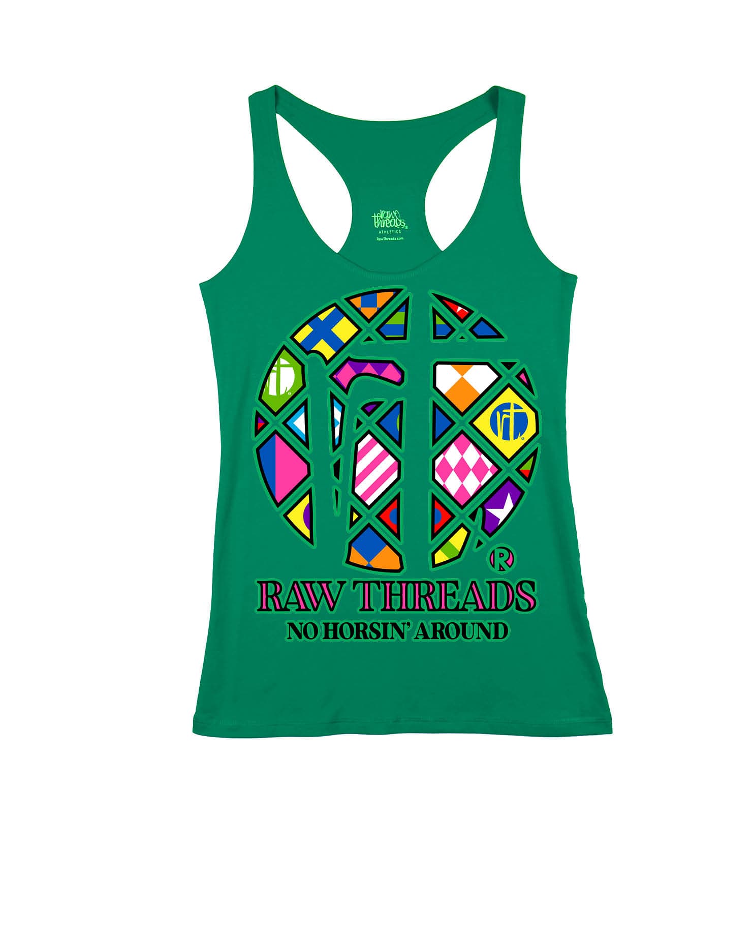Raw Threads Derby Silks Logo