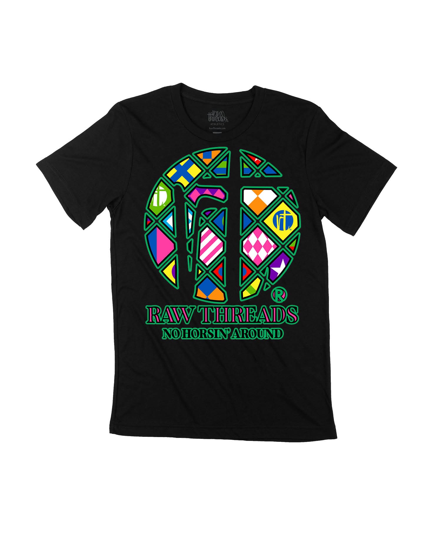 Raw Threads Derby Silks Logo