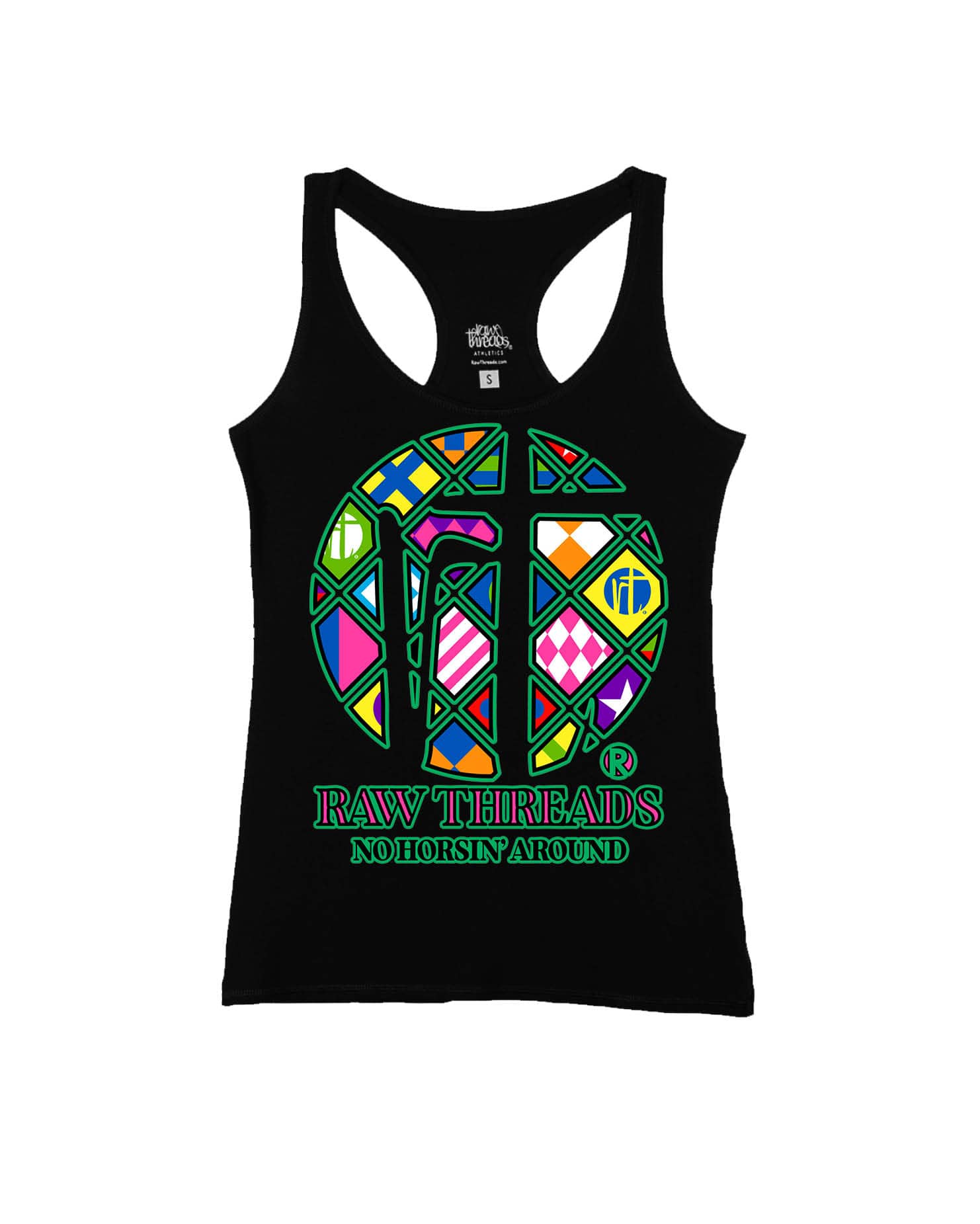 Raw Threads Derby Silks Logo