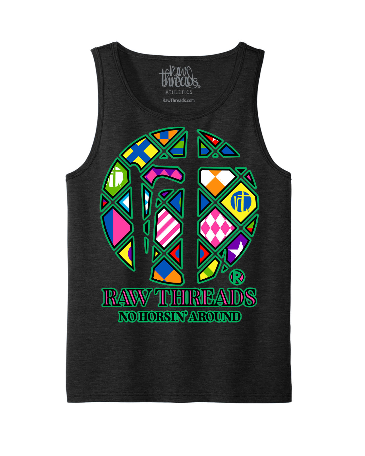 Raw Threads Derby Silks Logo