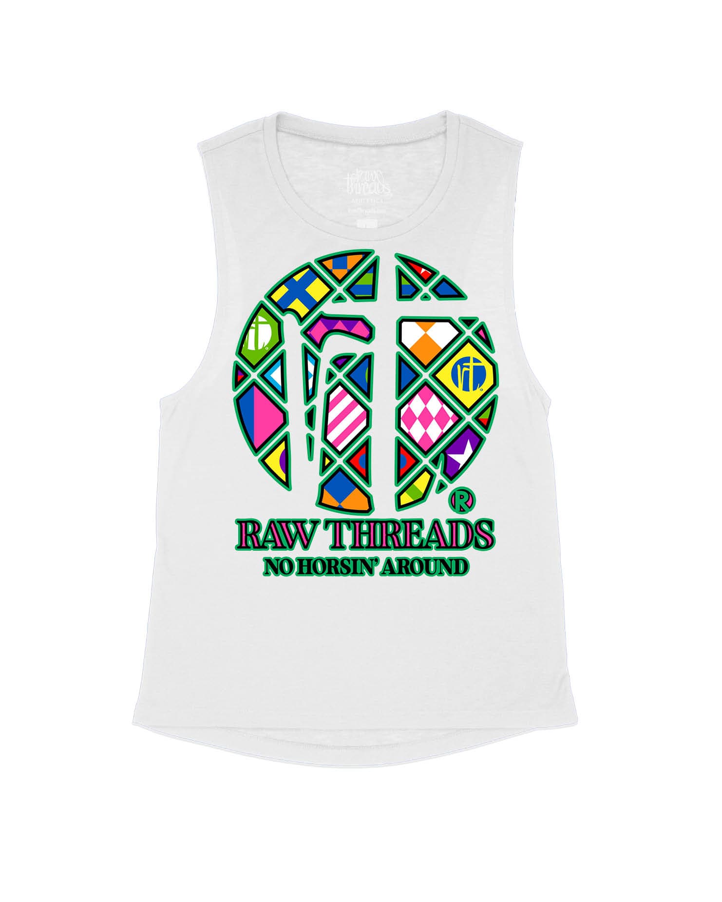 Raw Threads Derby Silks Logo