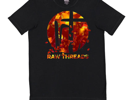 Raw Threads Fall Leaves Logo
