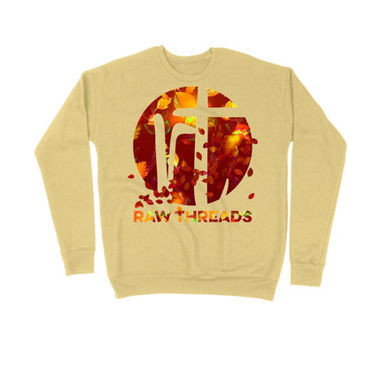 Raw Threads Fall Leaves Logo