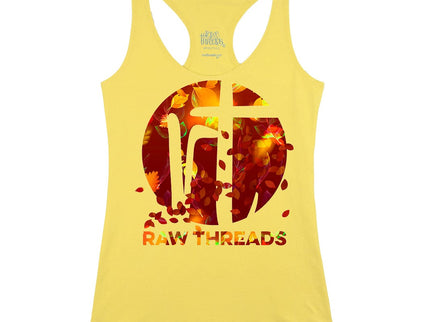 Raw Threads Fall Leaves Logo