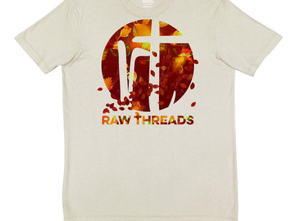 Raw Threads Fall Leaves Logo