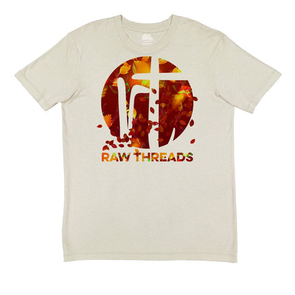 Raw Threads Fall Leaves Logo