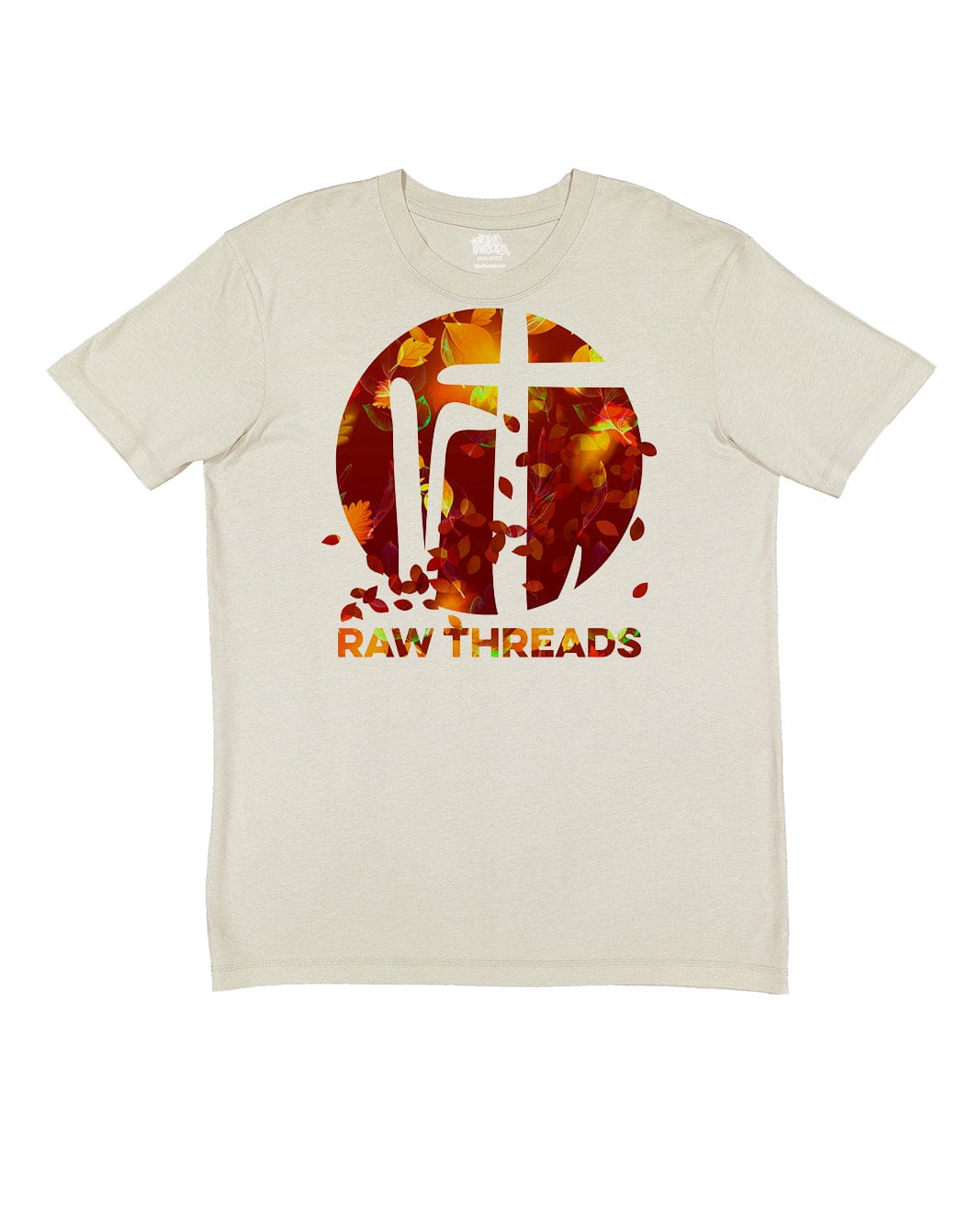 Raw Threads Fall Leaves Logo