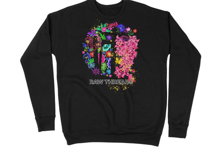 Raw Threads Family Flowers Logo