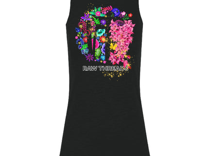 Raw Threads Family Flowers Logo