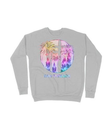 Raw Threads Fireworks Logo Gray Sweater