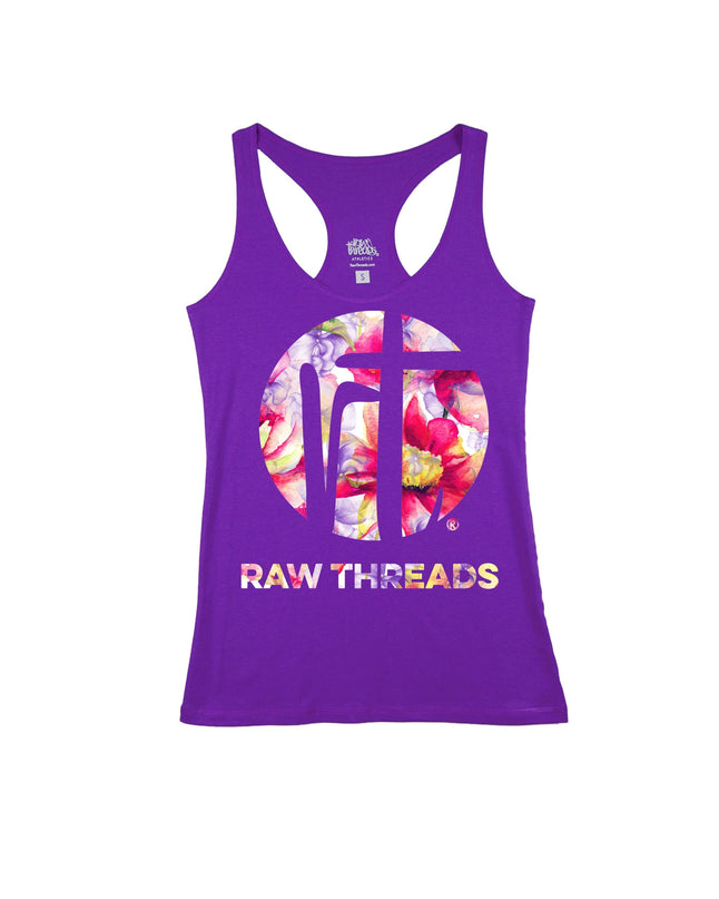 Raw Threads Floral Logo