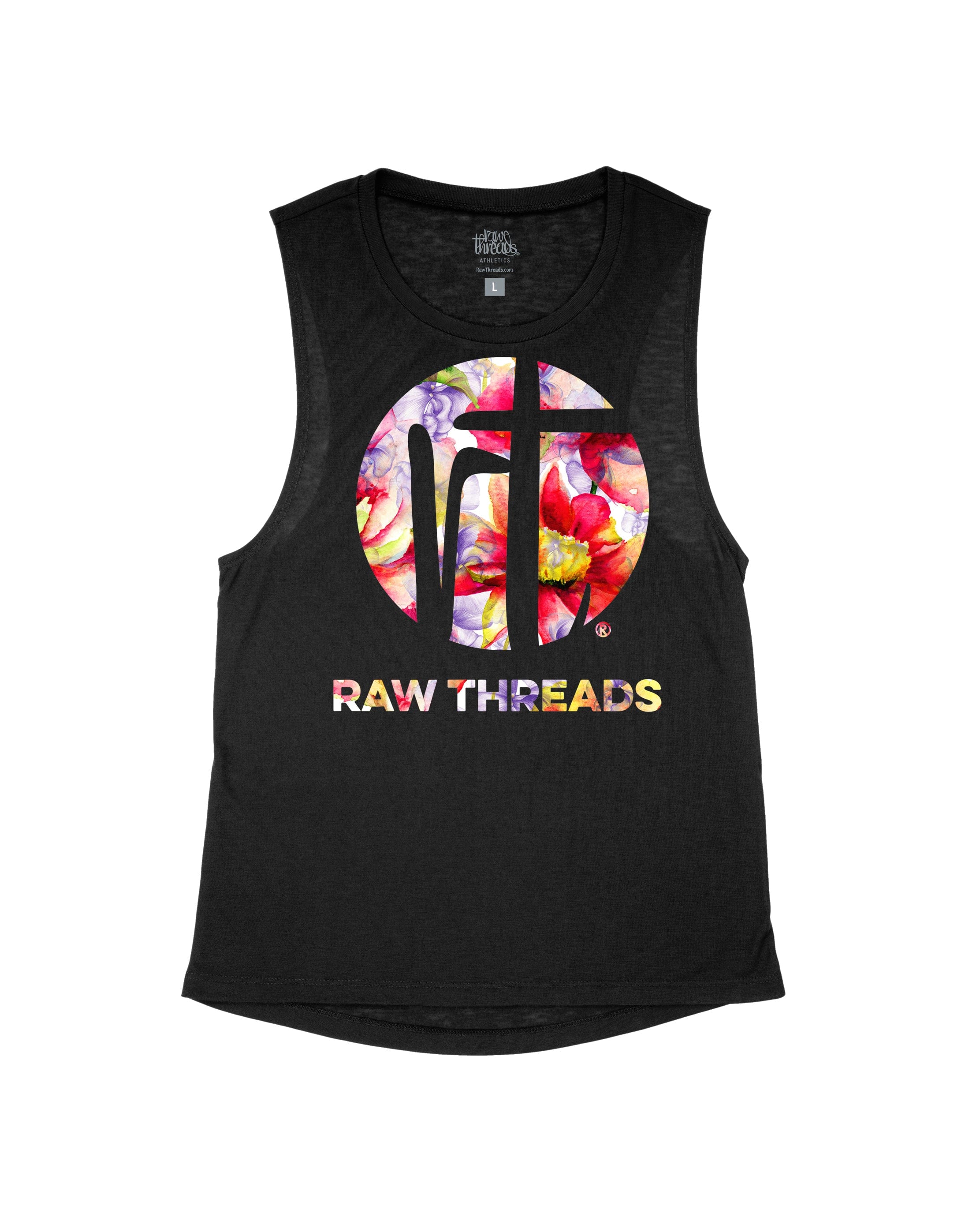 Raw Threads Floral Logo – Raw Threads Athletics