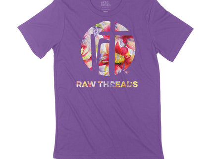 Raw Threads Floral Logo
