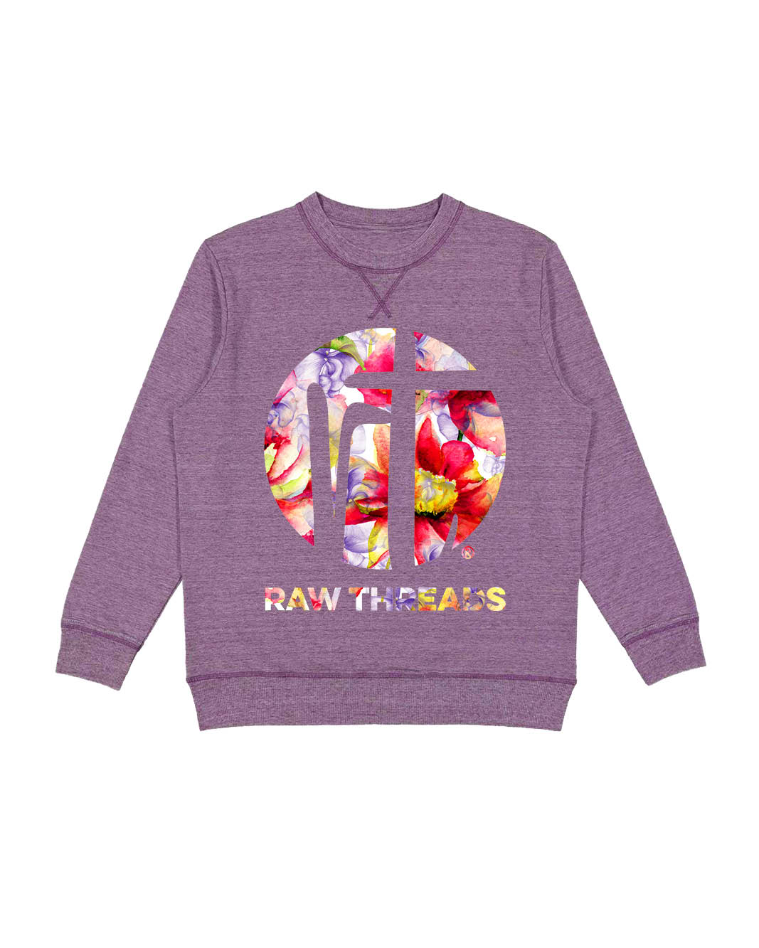 Raw Threads Floral Logo