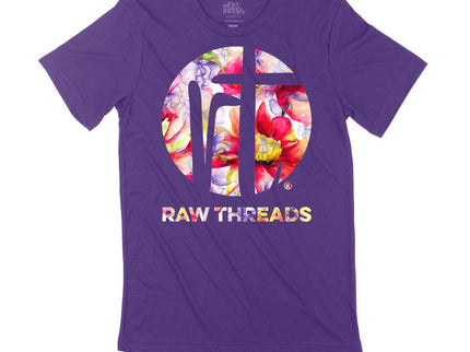 Raw Threads Floral Logo