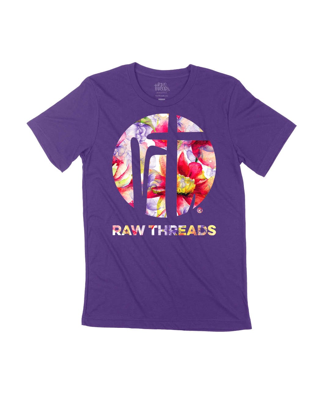 Raw Threads Floral Logo