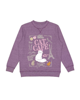 Plum Heather Pullover / S