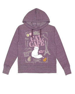 Plum Heather Hoodie / S