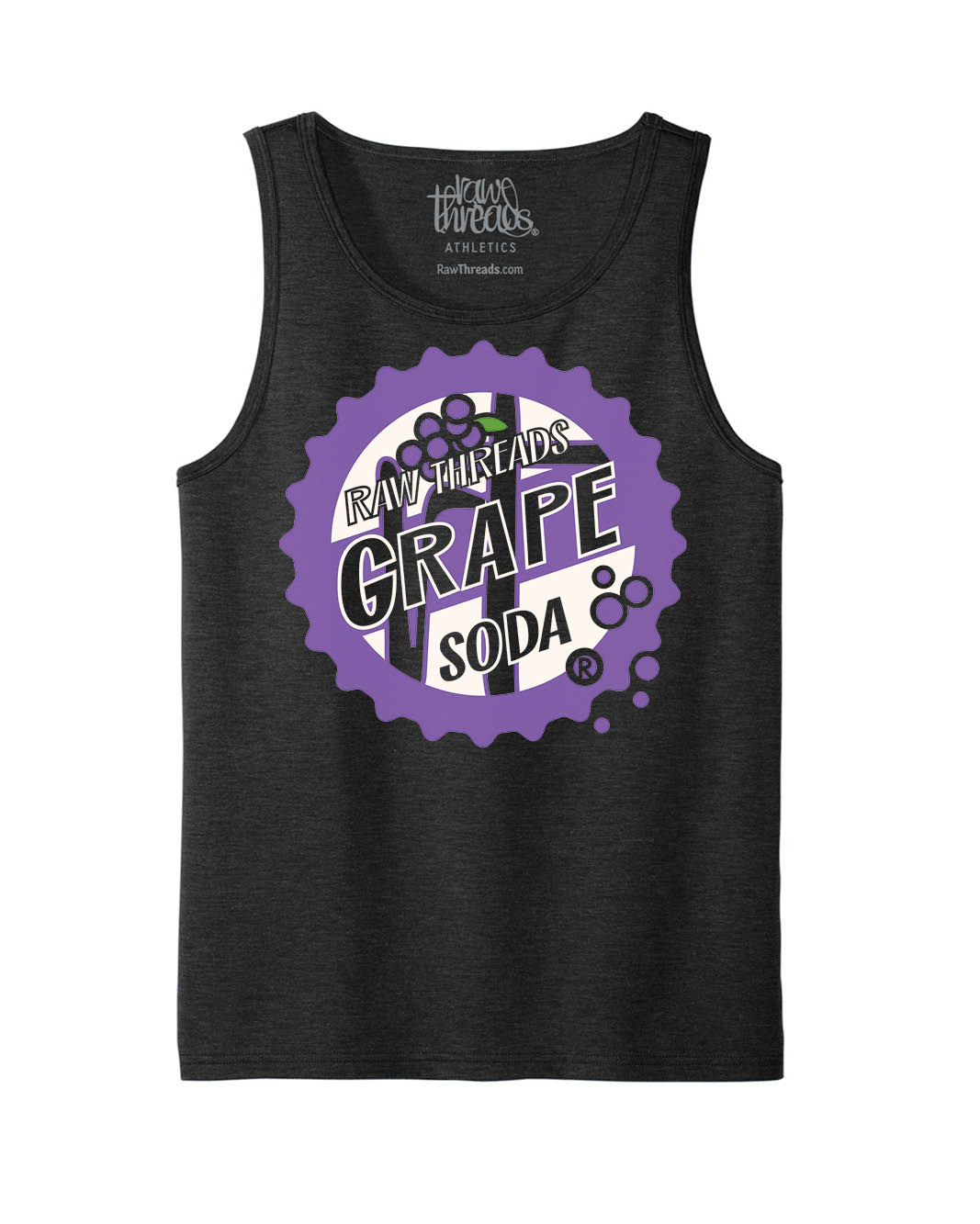 Raw Threads Grape Soda Logo