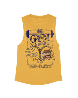 Golden Flowy Tank / XS