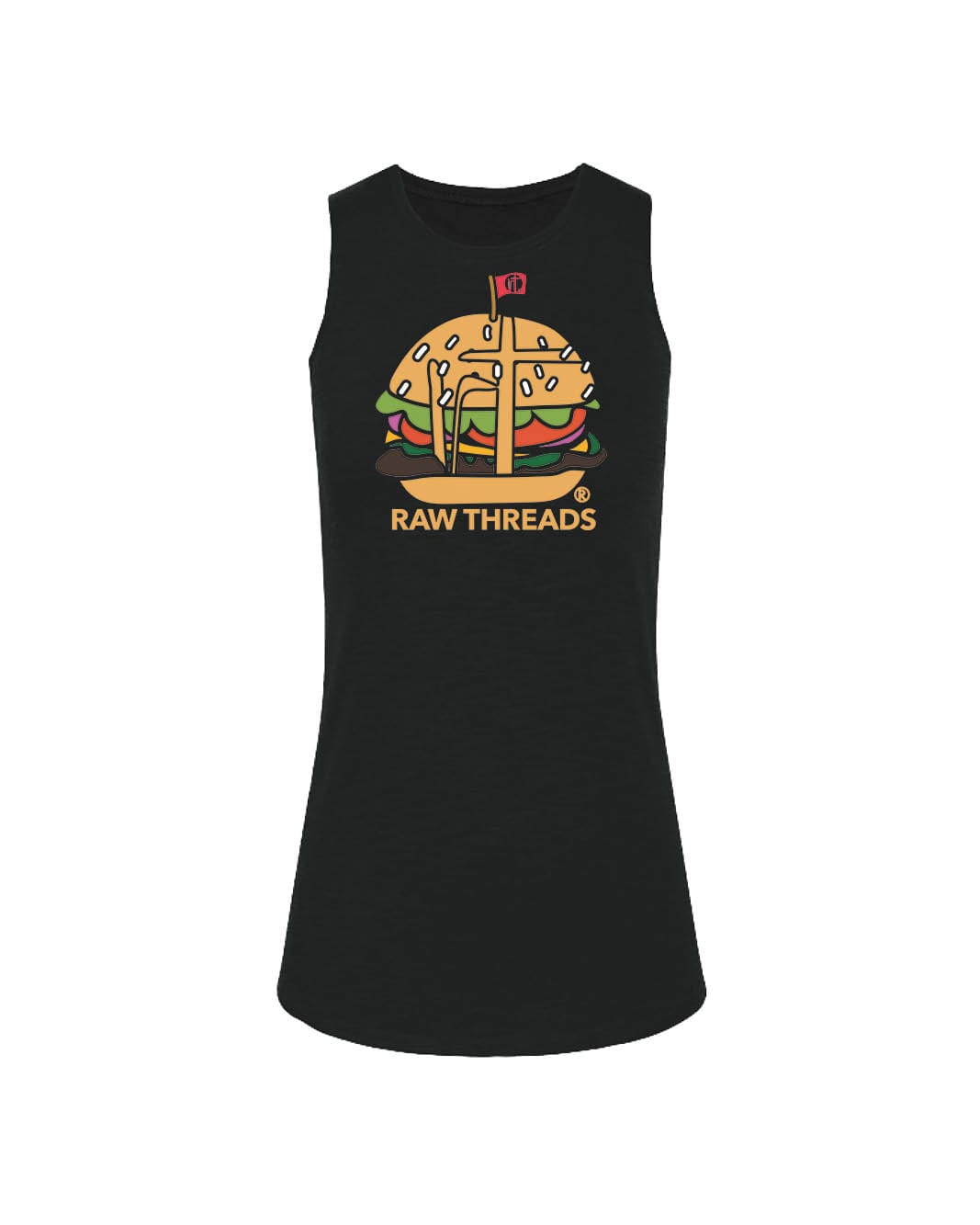Raw Threads Hamburger Logo