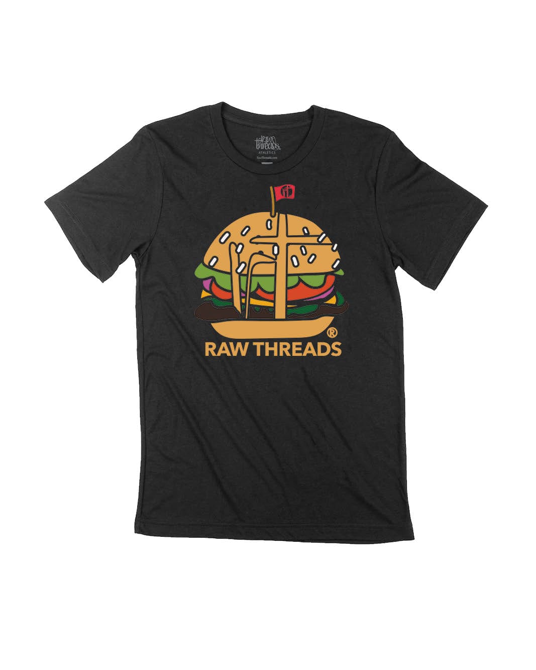 Raw Threads Hamburger Logo