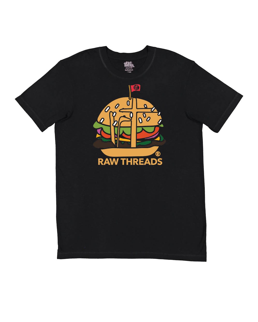 Raw Threads Hamburger Logo