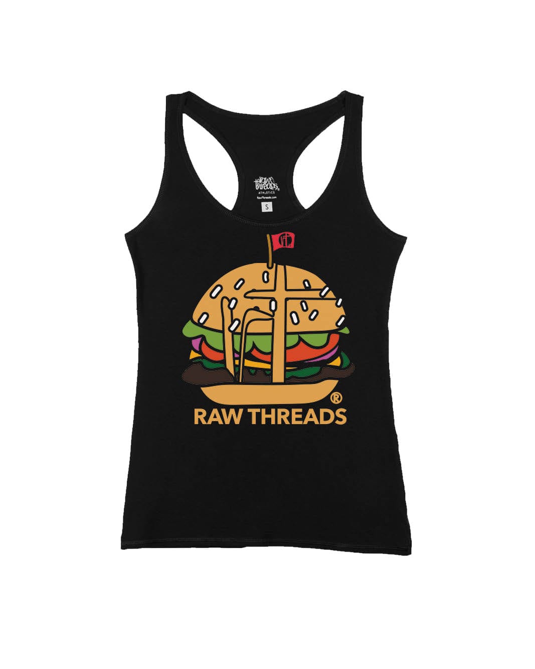 Raw Threads Hamburger Logo